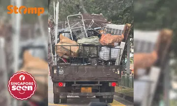 Lorry load safety concerns in Hougang