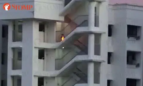 Admiralty resident about to call 995 over 'fire' -- but it's just someone burning joss paper