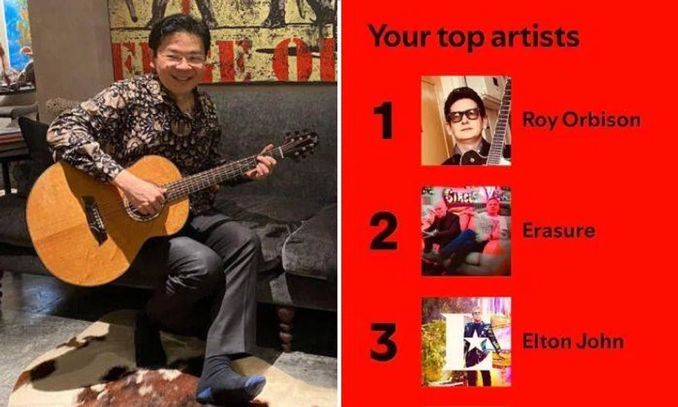 Lawrence Wong first S'pore PM to share his Spotify Wrapped, has gay icons among his top 3 artists
