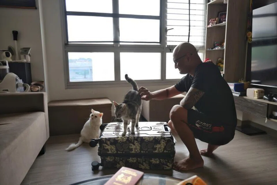 Mr Rizwan Habib recalls a time in his life living in a derelict temple with his mother when they were homeless.