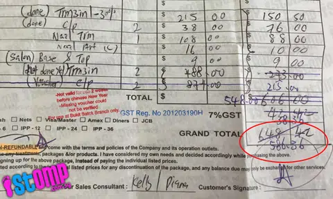 Another customer shocked by bill at nail salon -- and it's a whopping $586.36 this time