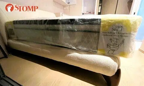 When the mattress was placed on the bedframe, it did not fit as the bedframe was about 10cm too short.