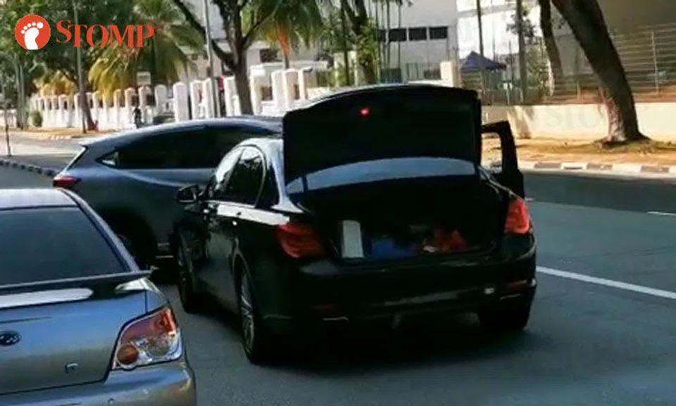 2 cars collide along Changi South Avenue 2