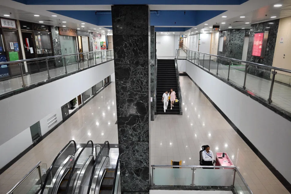 Orchard Towers looks desolate now, with many empty shop spaces. But signs of new life are everywhere, with new businesses renovating and moving in.
