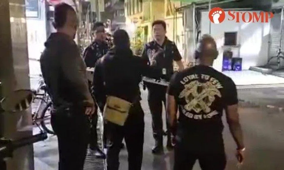 Stomper Rey shared a video of the incident, which was also uploaded on TikTok.