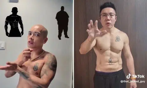 In the video, TikTok user zentayyj said that it is simple "logic" to trust someone lean over someone else who is overweight. Another TikTok user, who goes by that_jacked_guy, made a response video slamming him for fat-shaming.