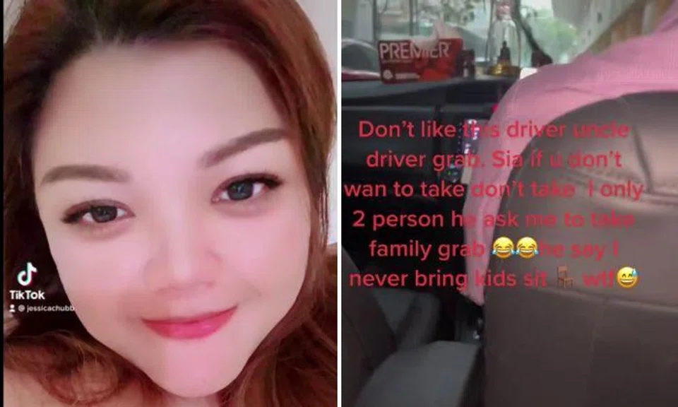 Jessica took to TikTok to vent about her experience, saying that she couldn't understand the driver’s rationale.