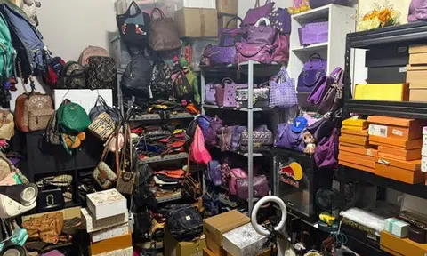 3 women and 1 man arrested for online sale of counterfeit goods, items worth over $99k seized
