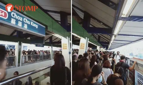 Train service disrupted on North-South Line for over 3 hours in morning: 'I was very confused'