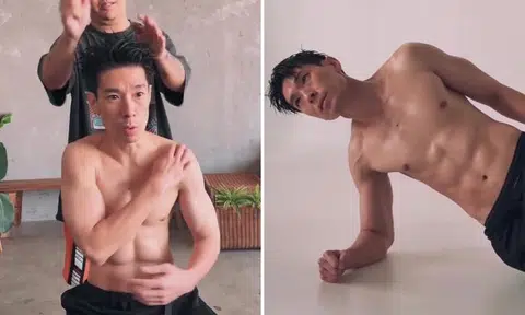 Ben Yeo exposes abs for 47th-birthday photo shoot: 'Big thanks to my body coach'