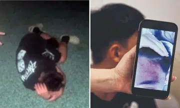 son assaulted, girl TikTok