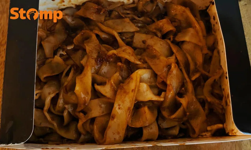 char kway teow does not look like packaging