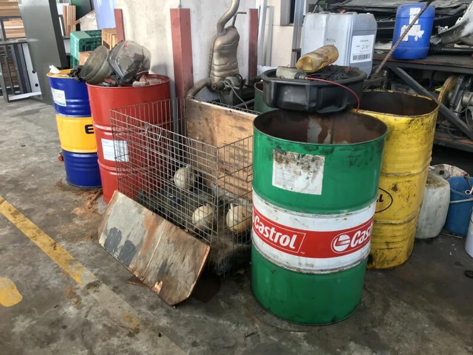 Foo, Wong and their friend burned her body in a metal barrel.