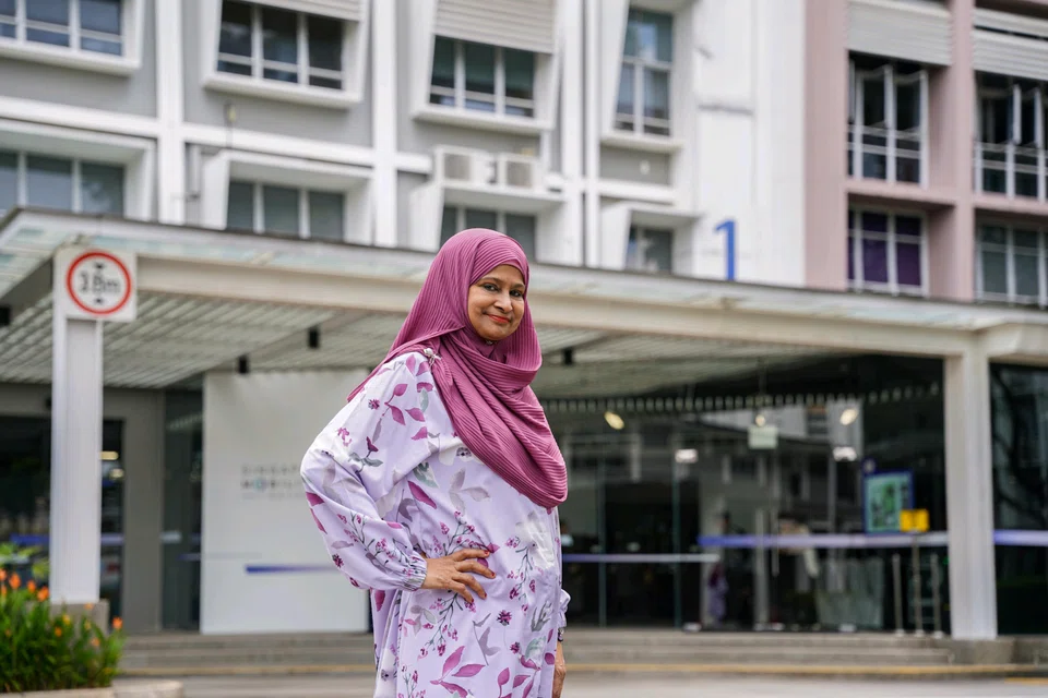 Madam Zubaidah Samsudin delivered her two sons at the old Kandang Kerbau Hospital and later returned to the site to work as a Land Transport Authority officer.