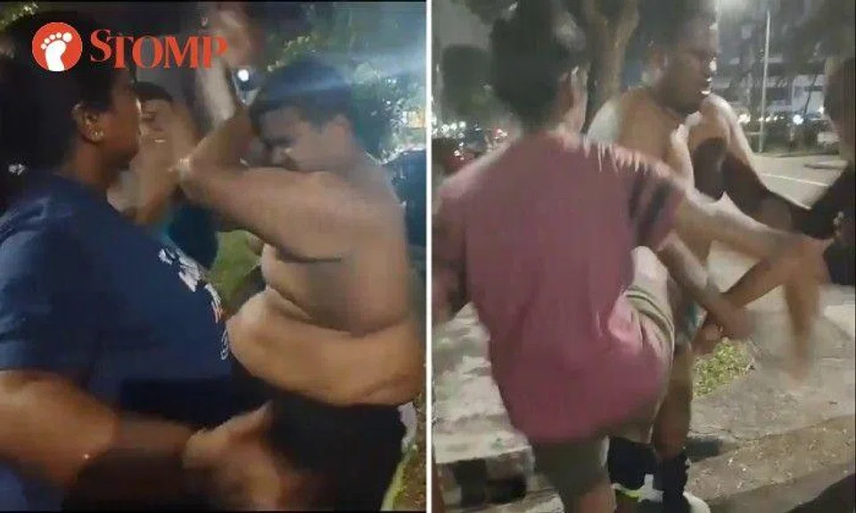 Several Stompers shared a video of the assault circulating online last week.