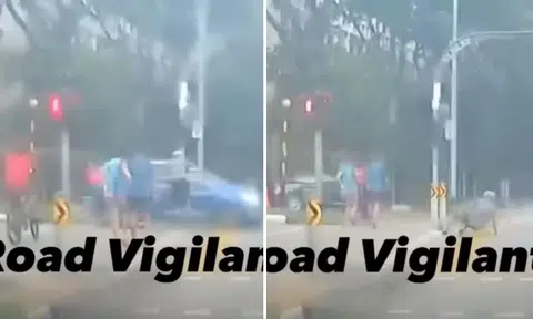 No one helps man hit by car at Compassvale Crescent pedestrian crossing