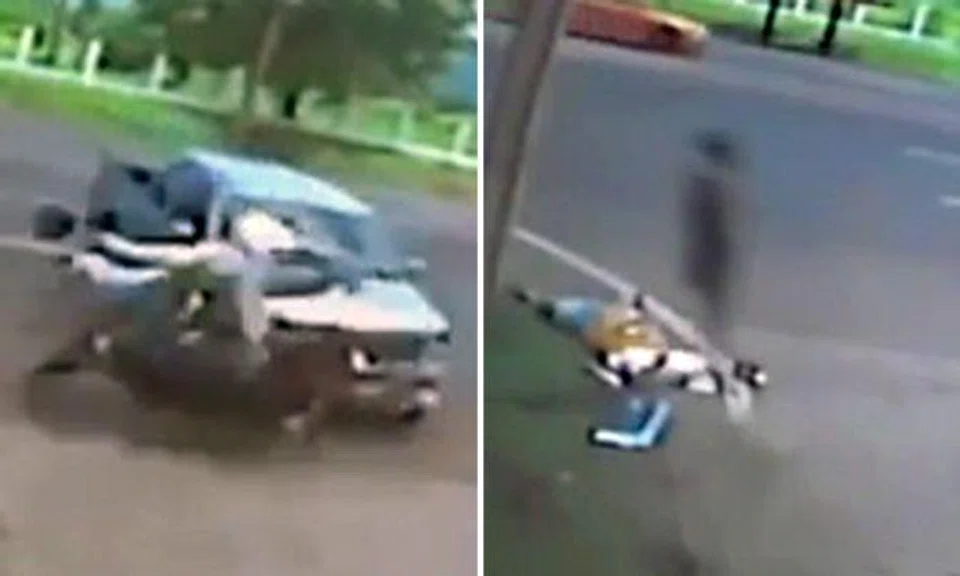 For real? Video allegedly shows woman's spirit after she is killed in crash