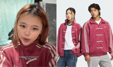 Viral Adidas 'CNY' jacket, said to be China exclusive, lands in Singapore for almost $50 less