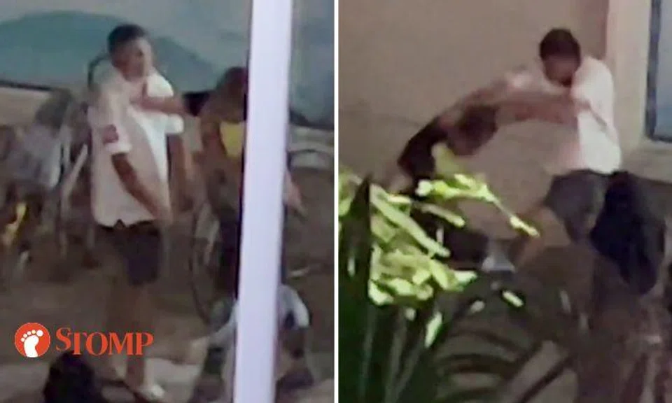 1 taken to hospital after men's dispute turns physical at Woodlands Mart