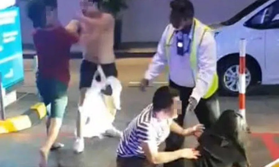 3 men fined over 'meaningless' fight outside MBS casino: Dispute was over taxi, not woman