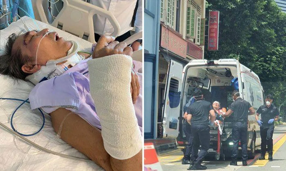Man, 68, suffers serious injuries after bus brakes hard to avoid car at North Bridge Road, car driver arrested