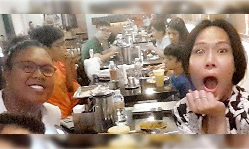 Singaporeans Muhammad Fadli Abdul Rahman (left) and Nur Qistina Fitriah Ibrahim landed in Abu Dhabi on Aug 8 and were arrested at a shopping mall the next day. They have been each sentenced to a year's jail. PHOTO: MUHAMMAD FADLI/FACEBOOK