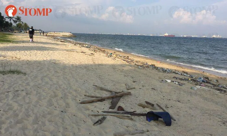 Rubbish along East Coast beach leaves bad impression on locals and tourists, says Stomper