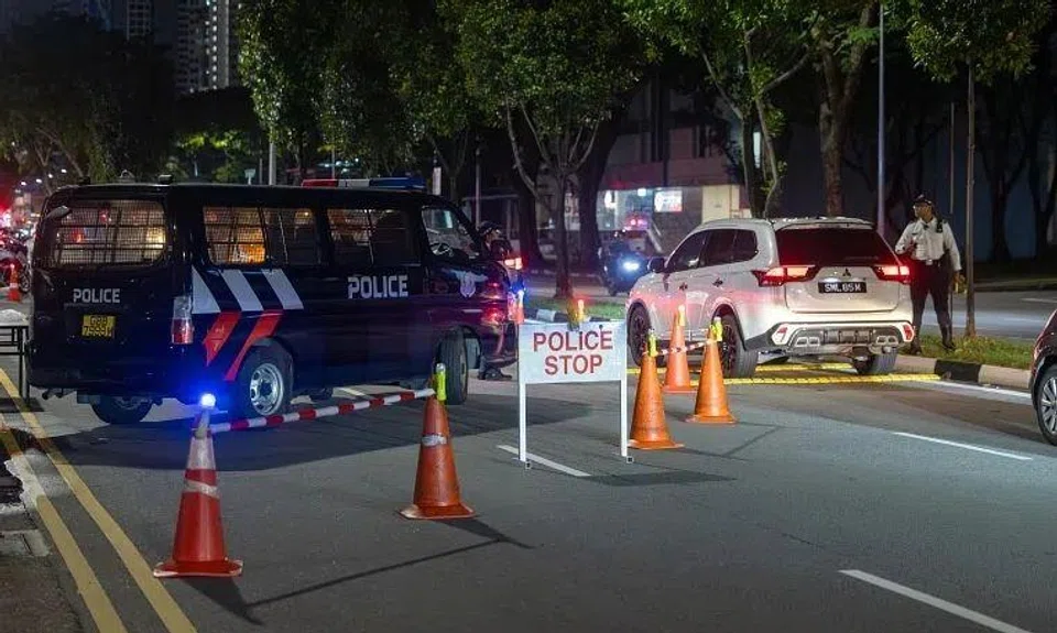 The man was arrested for traffic-related offences, including evasion of roadblock, and suspected drug-related offences.