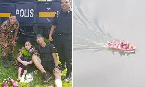 Missing S'porean couple at Gunung Pulai rescued by boat