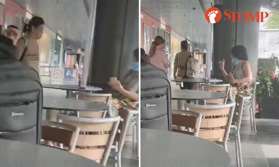 Stompers Melinda and Tactical shared videos of the incident in the outdoor seating area at Northpoint City Mall.