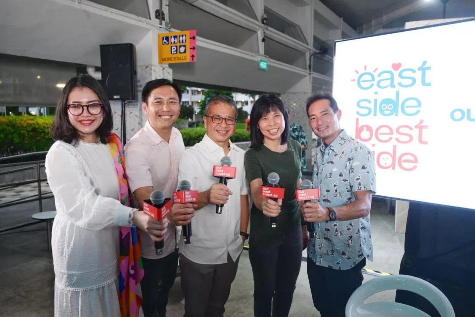 (From left) PAP new faces Hazlina Abdul Halim and Goh Pei Ming, Minister for Culture, Community and Youth Edwin Tong, Deputy Speaker Jessica Tan and Senior Minister of State Tan Kiat How at the launch of the website on April 15.