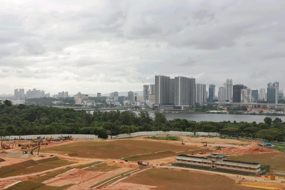 The plot of land where the Woodlands North Verge project will be located.