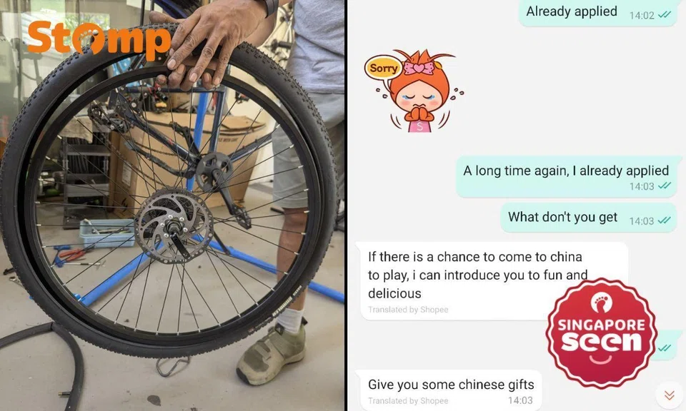 The Shopee seller reportedly invited the Stomper to China to "play".