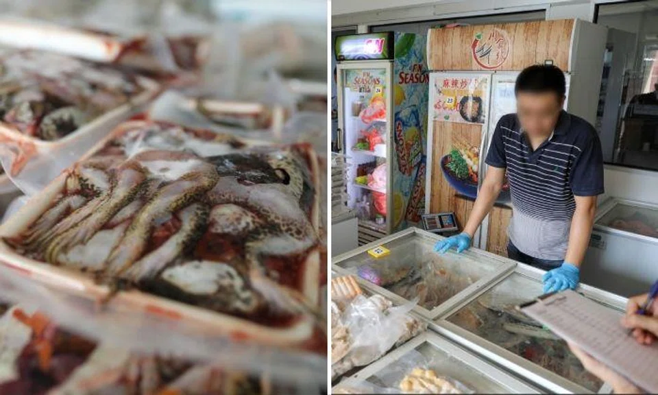 The processed and raw food products, which include pork, beef, chicken, fish, and frog, had been illegally imported from unapproved sources and without a valid licence.