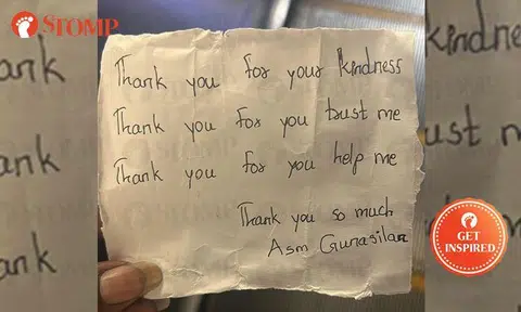 Worker at Little India MRT station tops up woman's card with $10, surprised by how she repaid him