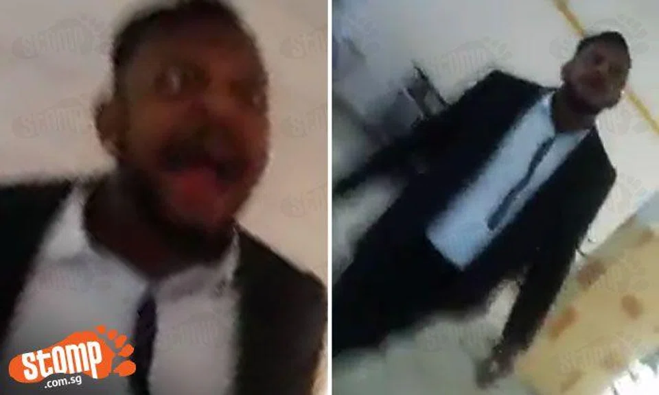 Does anyone know this man? Viral video shows him hitting woman as she begs him to stop