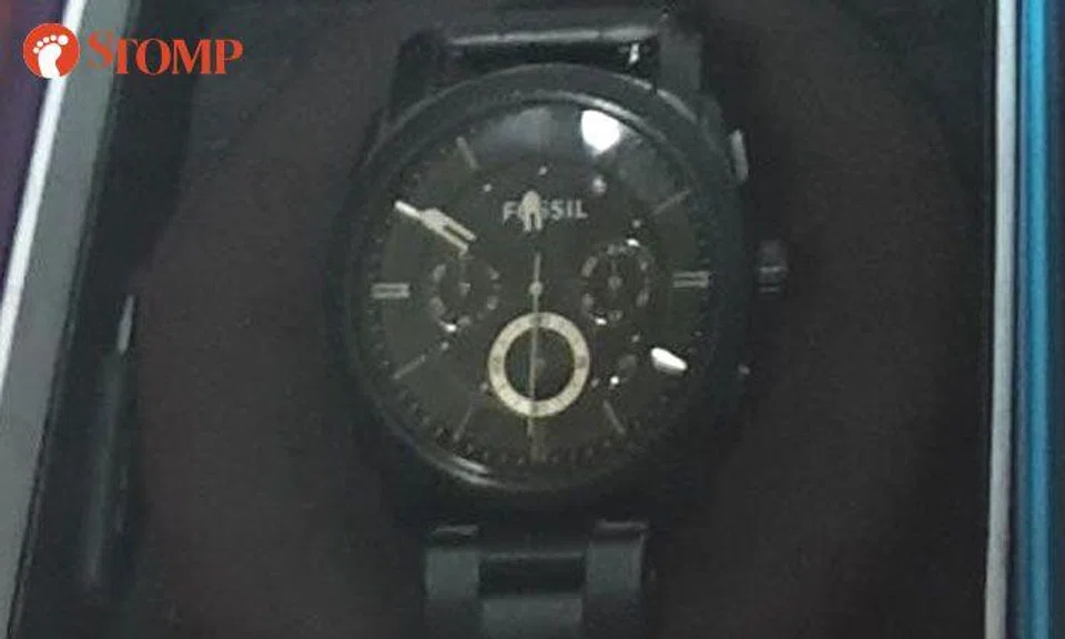 $100 reward offered for whoever returns Fossil watch lost at Punggol Park