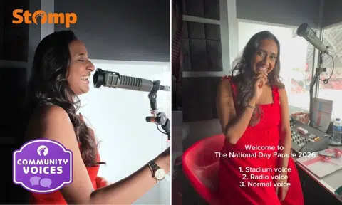 NDP female announcer strong voice debut