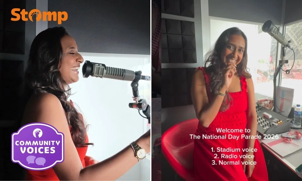 NDP female announcer strong voice debut
