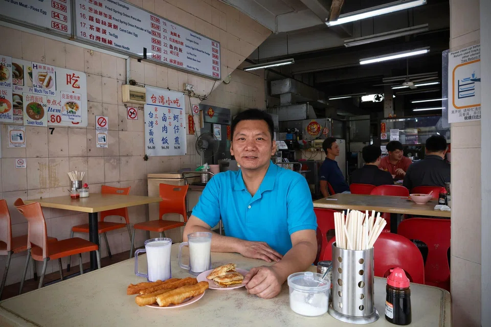 Mr Dong Han Zhong is hoping to secure an investor who can help continue operating Yong He Eating House. ST PHOTO: HEDY KHOO