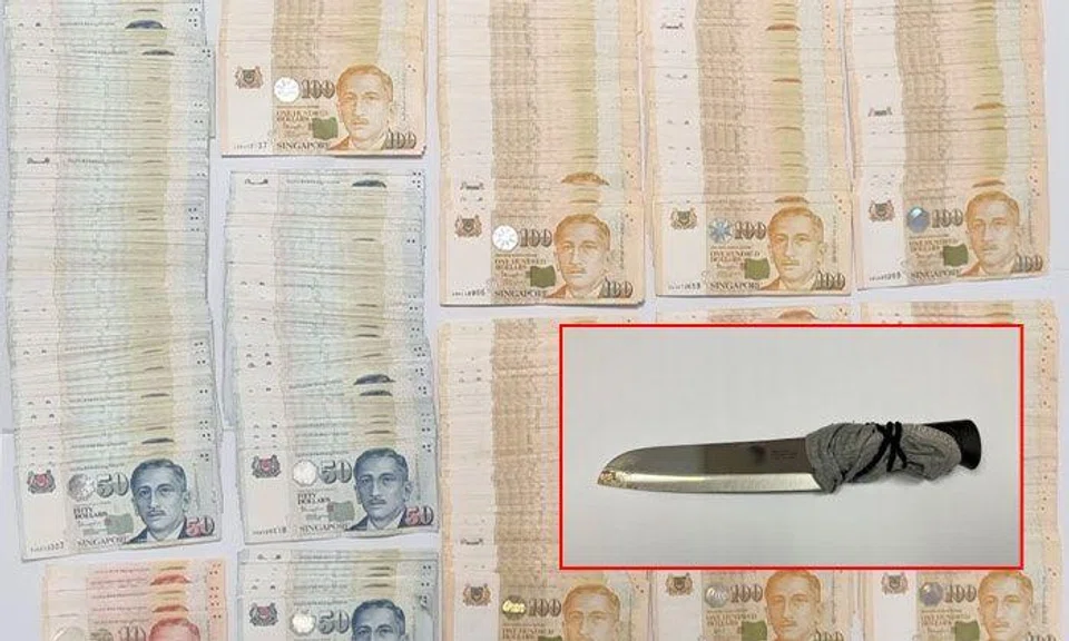 Teen arrested after running off with bag containing $81k in cash following meet-up at Punggol