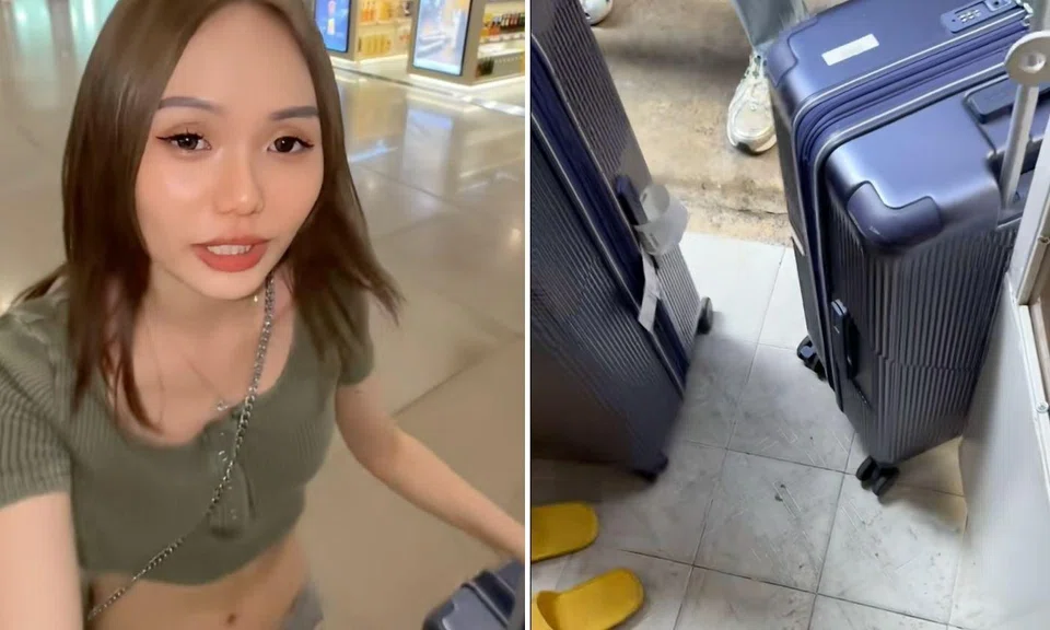 woman luggage mix-up in ho chi minh airport