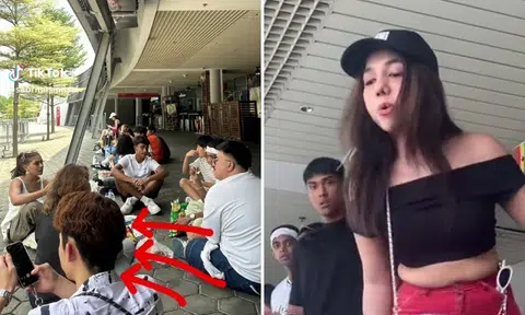 Woman spits on another after being called out for cutting queue for Bruno Mars concert: 'I'm sorry'