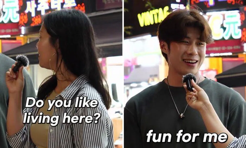 Netizens smitten with Pan Lingling's son in Seoul street interview, but some point out 'red flag'