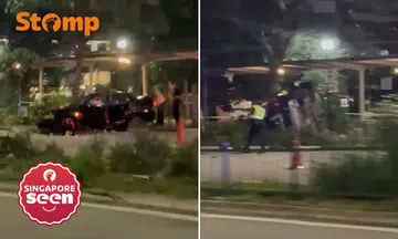 Tampines accident, motorcyclist death, fatal collision