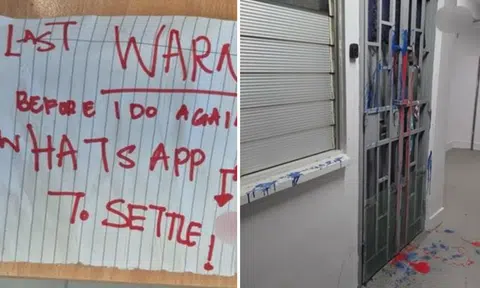 'Last warning! Before I do again!': Woman nabbed for splashing paint on Boon Lay flat