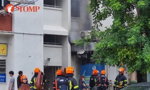 Diners in Indian restaurant at Hougang Avenue 1 evacuated when fire breaks out in kitchen