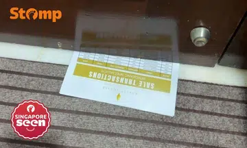 Flyer under the door