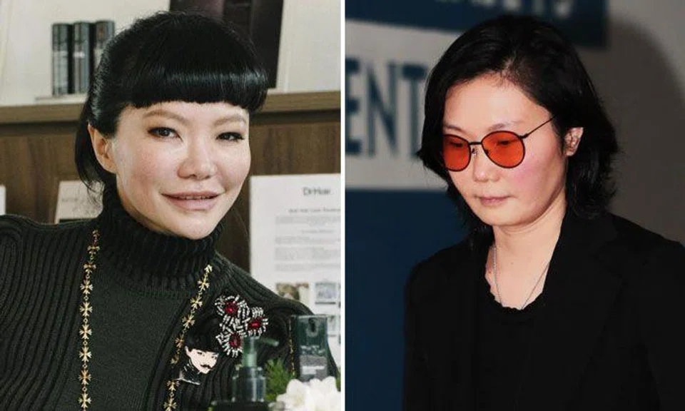 Ms Anita Hatta (right) claims she had been misled into investing $2 million in Dr Georgia Lee's brand of skincare products in return for a five per cent stake. ST PHOTOS: KELVIN CHNG, ALVIN HO