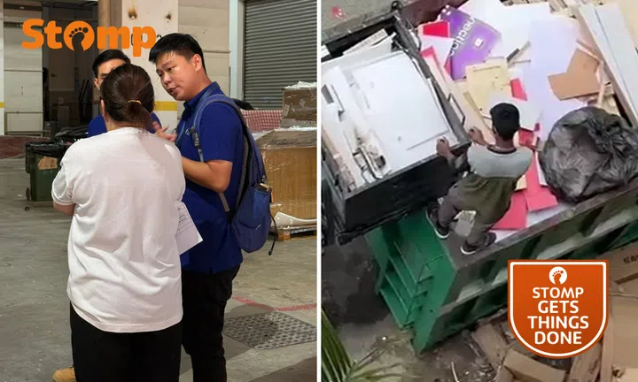 MOM inspects Ubi worksite after Stomper's tip-off about dangerous acts, thanks him for saving lives